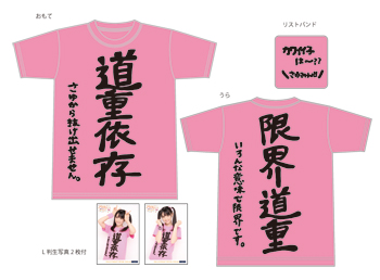 メール便可/取り寄せ 道重さゆみTシャツ.モーニング娘。ツアーグッズ